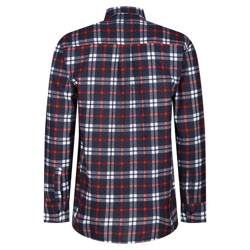 Nuevas camisas informales de franela a cuadros de algodón cepillado manga larga leñador para hombre - Imagen 3 de 19