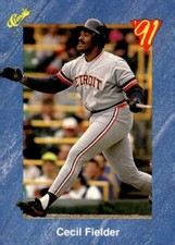 1991 Classic I #T41 Cecil Fielder