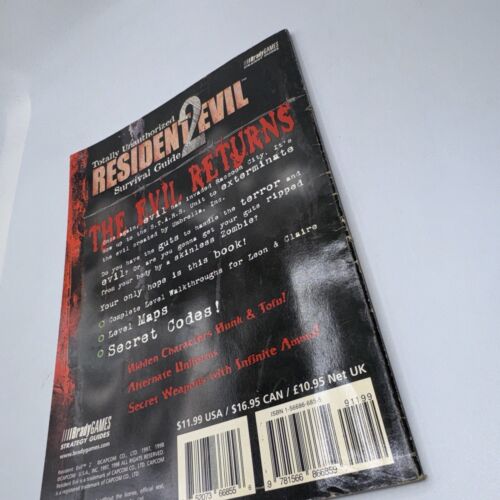 Totally Unauthorized Resident Evil 2 Survival Guide Strategy Guide BradyGames - Picture 6 of 9