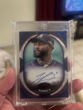 2025 Topps Tier One One Shots Purple Foil Michael Harris ll Auto /75