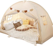Full Size Bed Canopy Toddler Bed Tents Kids Dream Tent on Bunk Bed Privacy Space