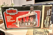 STAR WARS Darth Vader's Star Destroyer Playset 1980 Kenner Orig Box