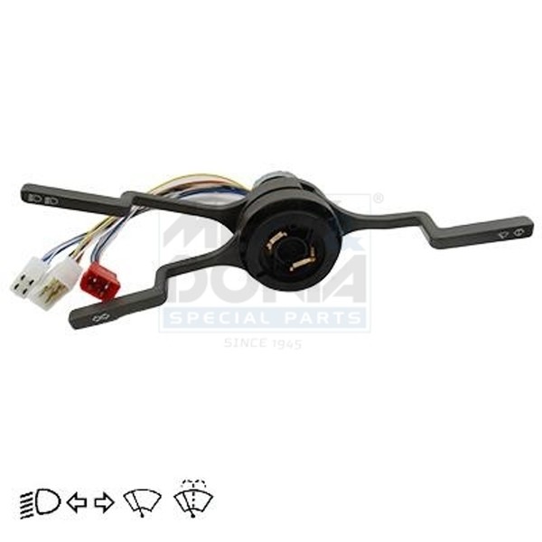 Kombischalter Lenkstockschalter Meat & Doria 23139 FüR Fiat Ducato Panorama J5-image
