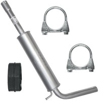 MittelschalldäMpfer Mitteltopf Auspuff FüR Seat Ibiza 3 III 6L 01-08 1.4