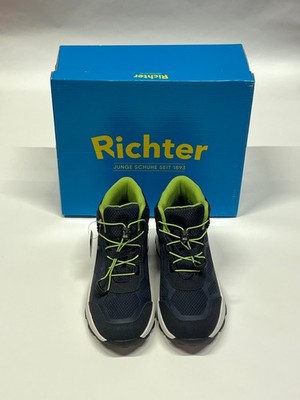 Richter Wanderschuhe wasserdicht grün/blau Gr.38