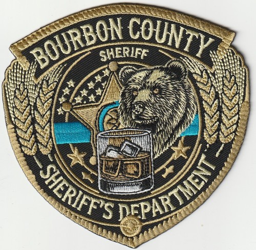 Bourbon County Sheriff's Dept. - Novelty Patch!
