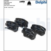 Delphi BremsbeläGe Ohne ZubehöR Links Rechts