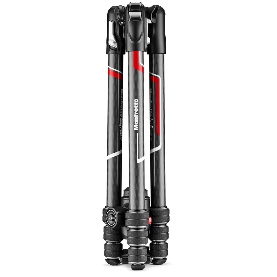 Trípode de viaje Manfrotto Befree GT 4 secciones de fibra de carbono con bola central 496 He Foto 3 de 4