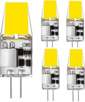 5X G4 LED Lampe 5W 6000K Kaltweiß 500Lm 12V Ac/Dc Ersatz FüR 50W