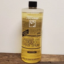 TRESemmé Hairspray Extra Hold Liquid Crystal Clear 32 Fl Oz Refill Size VTG 1990