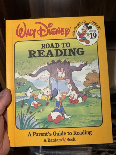 COMPLETE SET 1986 Walt Disney FUN-TO-READ LIBRARY 1-19 Beginner Reader VINTAGE