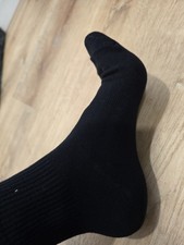 NEW Men's Black Crew Ankle Socks OS 39-43 Comfort Cotton Blend GLAM SOCKS NWT
