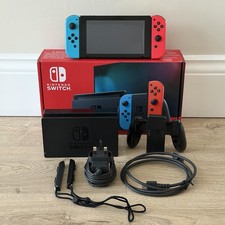 Nintendo Switch 32GB Neon Blue/Red Console - Boxed