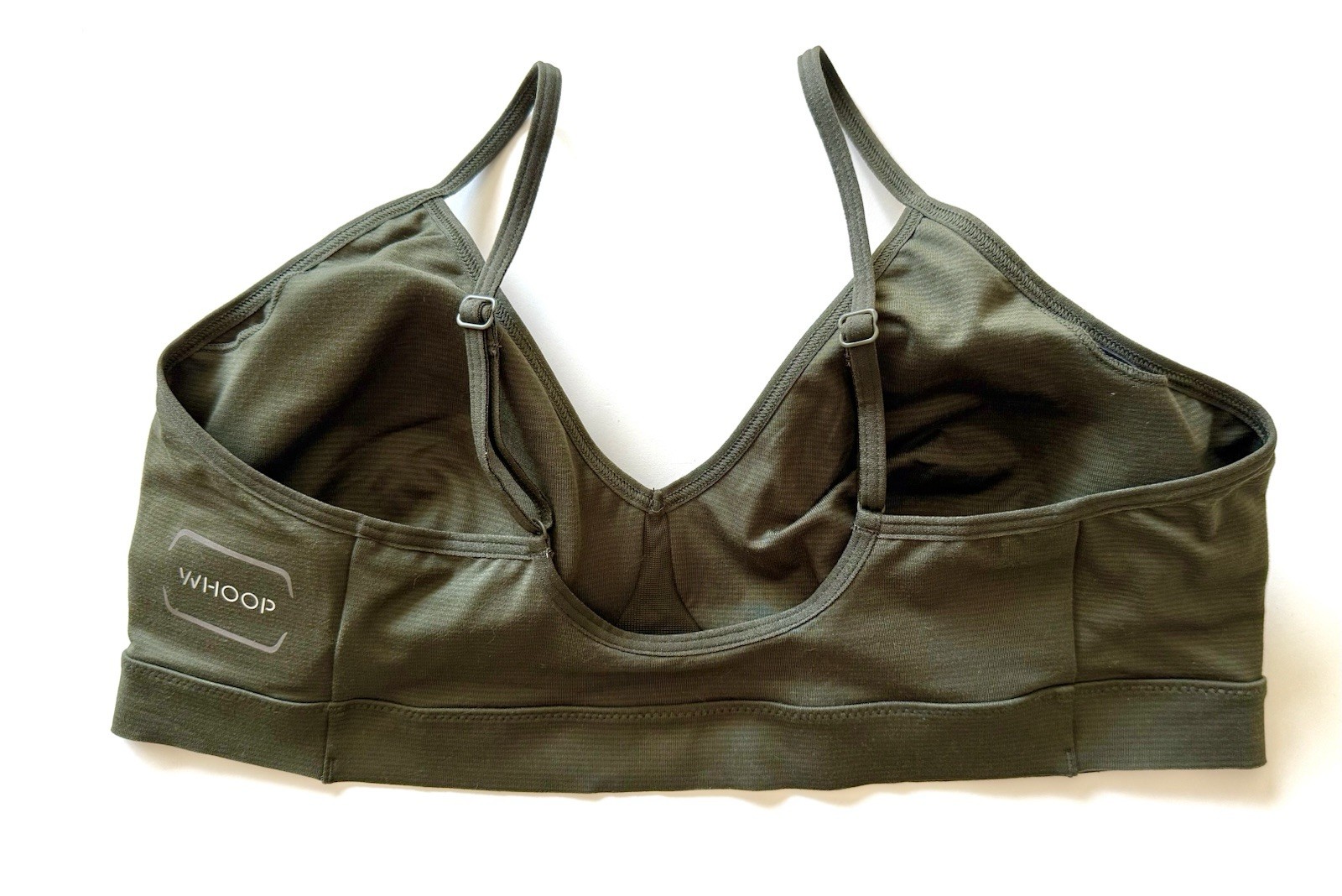 Whoop Bralette 4.0 Lounge Sports Bra Dark Green Size L Sensor Enabled