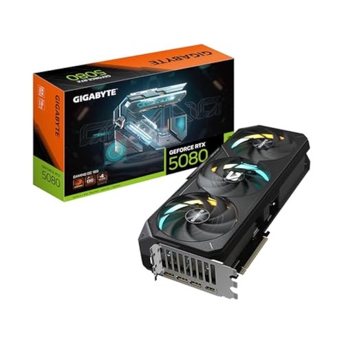 GIGABYTE GeForce RTX 5080 Gaming OC 16G Graphics Card, WINDFORCE Cooling