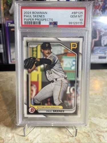 2024 Bowman - Prospects Paul Skenes #BP-125 (RC) PSA 10