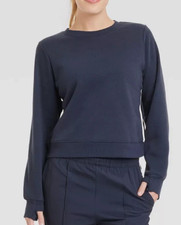 NEW All In Motion Women's Crewneck Core Fleece Pullover Sweatshirt Size Medium