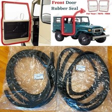 1 Set Door Rubber Weather Strip For Toyota Land Cruiser 40 Bj40 Fj40 Fj45 75-84