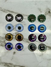 Blythe doll glass Eye chips 8 pairs set 82