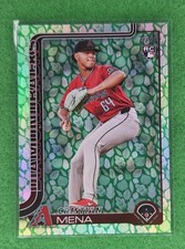 2025 Topps Series 1 - Cristian Mena #120 Green Leaf Foil (RC)