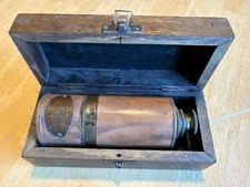 Scout Regiment Naval Telescope London 1940 Broadhurst Clarkson Brass & Leather