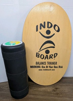 Original Indo Board Balance Trainer Set Fitness Board & Roller Genuine Exercise 