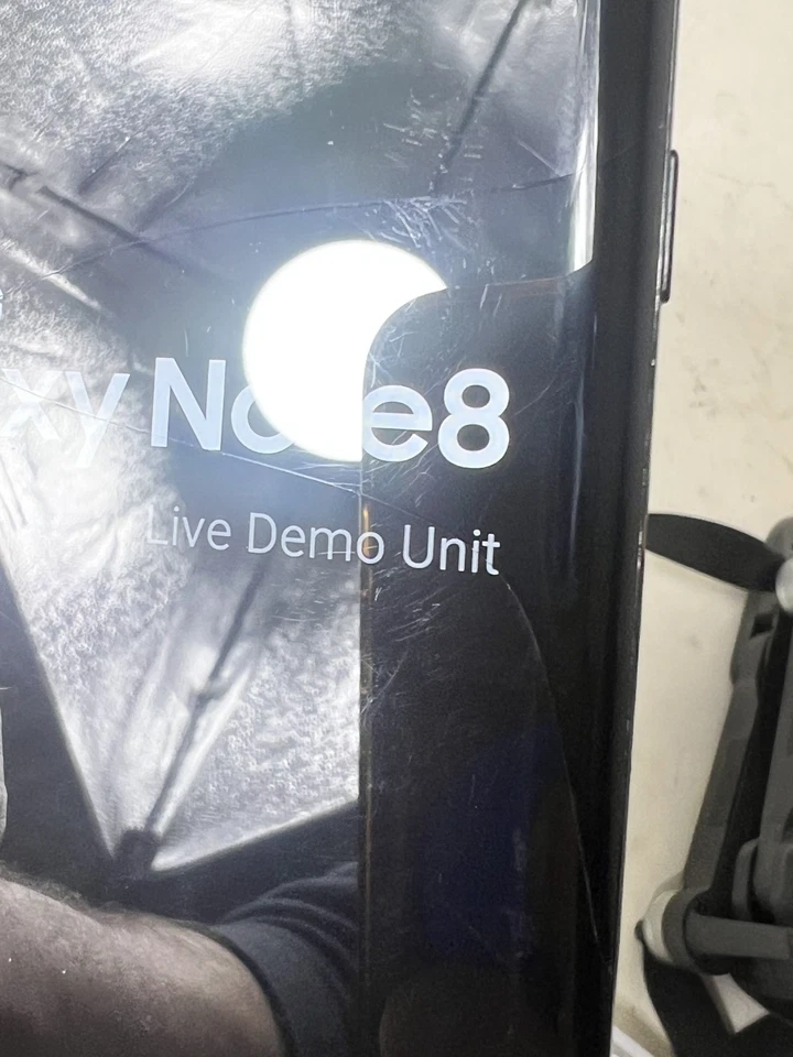 Samsung Galaxy Note 8 SM-N950XU LIVE VORFÜHRGERÄT 64GB KEIN IMEI WIE BESEHEN LESEN für Ersatzteile - Bild 3 von 4