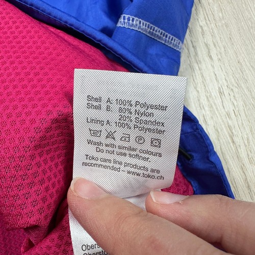 SWIX Norway Blue Jacket Cross Country Windbreaker Activewear Cycling Junior 14Y - Picture 13 of 19