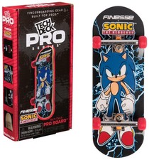 Tech Deck Finesse X Sonic Pro Series Fingerboard with Display Case, Ages 6 