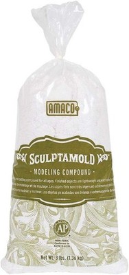 AMACO Sculptamold Modeling Compound 3 lb   Free Shipping in USA | Buy More & Sav