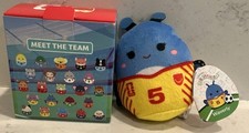 New McDonald  s Squishmallow Happy Meal Toy 2026 FIFA World Cup Waverly NWT NIB 