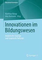 Innovationen Im Bildungswesen | Analytische ZugäNge Und Empirische Befunde | Vii
