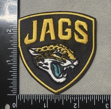 JACKSONVILLE JAGUARS IRON ON EMBROIDERED PATCH