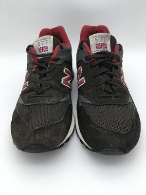 New Balance 577 Black Grey Burgundy Made in England M577GGR UK 11 US 12 EU 46.5