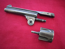 Sw Safety Hammerless Revolver .38 Sw Blued 4 Barrel5 Shot Cylinder Assy Oem