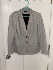 Tommy Hilfiger Women's Grey Blazer Sz 12