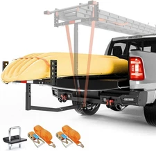 YZONA Truck Bed Extender Hitch Mount, 2 in 1 Design 800 lbs Load Capacity