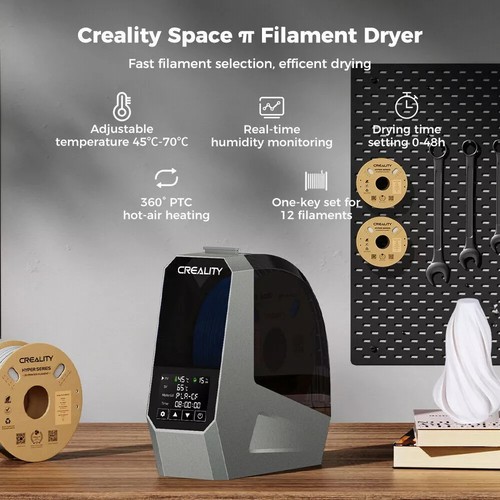 Creality Space Pi Filament Dryer Dehydrator 1.75/2.85/3mm PLA PETG ABS TPU Nylon