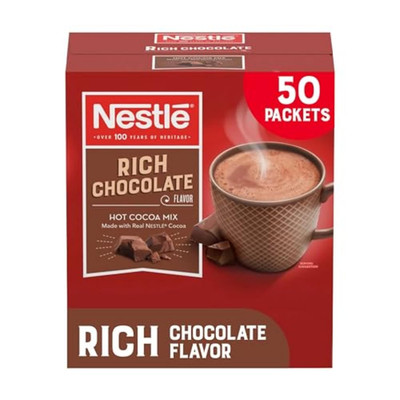Hot Chocolate Packets, Hot Cocoa Mix, Rich Chocolate Flavor, Made with Real Coco
