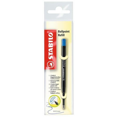 Kugelschreiber - Großraummine - STABILO Ballpoint Refill - Einzelmine - blau