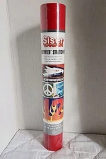 Siser, Red, Easy Weed Stretch Heat Transfer Vinyl (11.8" x 36").  Made In Italy