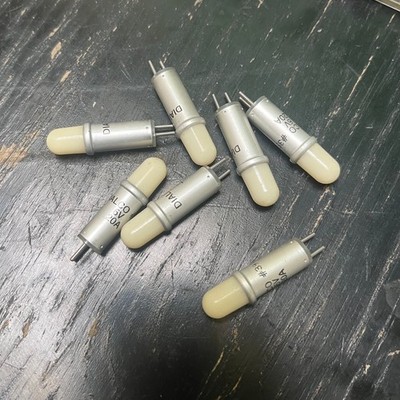 7 Vintage Dialco #39 6V 20mA indicator panel lights