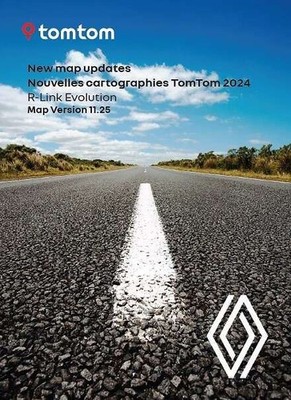 Carte SD Navigation GPS Europe 2024 – Version 11.25, Compatible Renault Avec Système Tomtom Live (2011-2014)