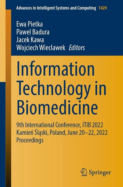 Ewa Pietka (U. A.) | Information Technology In Biomedicine | Taschenbuch (2022)-image