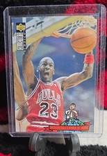 1994-95 Upper Deck Collector's Choice -Michael Jordan #402 Silver Foil Signature