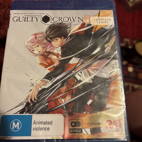 Guilty Crown: Complete Series - Anime blue ray R4 - episodes 1-22 NEW SEALED