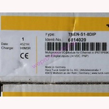 one new TURCK TBEN-S1-8DIP Mulitprotocol I/O Module spot stock #YP1