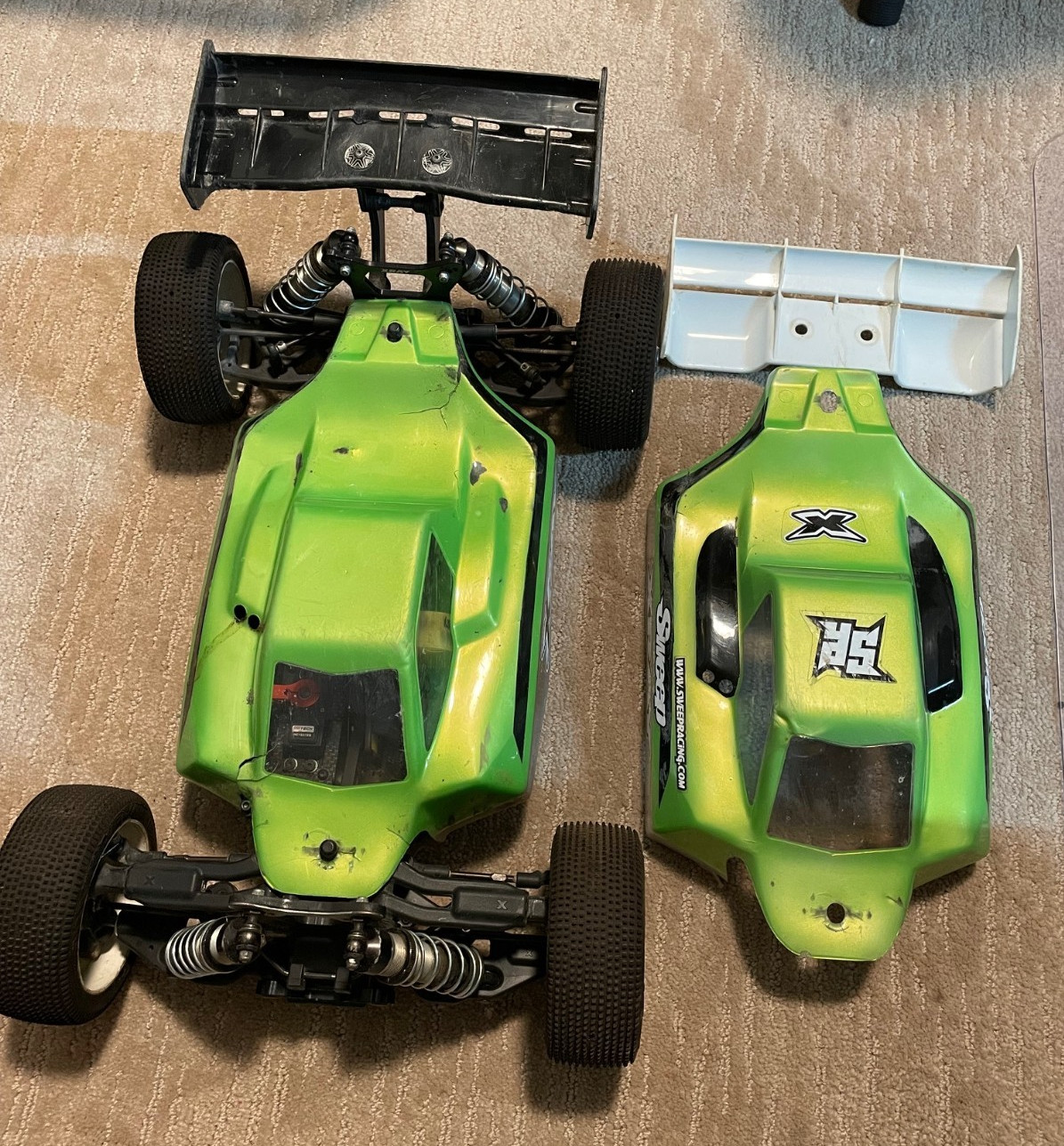 Xray X-Ray XB8E 2015 1/8 RC Racing Buggy Almost RTR Used