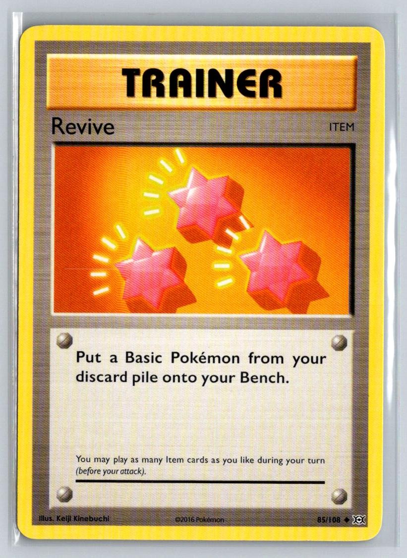 Revive 85/108 Uncommon Evolutions Pokemon Lightly Played