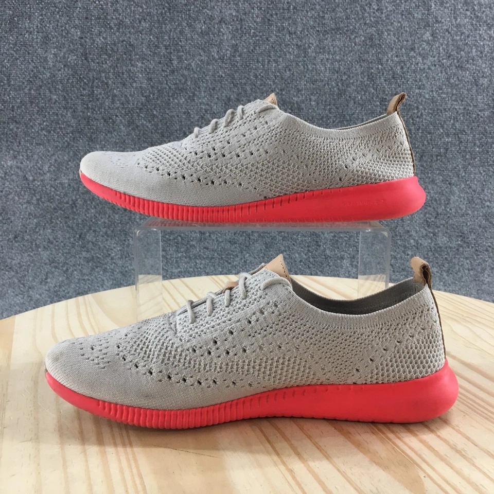 Cole Haan Shoes Womens 8.5 B Zerogrand Stitchlite Oxford Gray Lace Up W10861 - Image 2 of 4